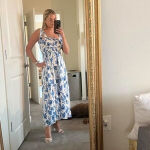 Floral maxi dress